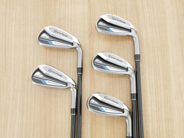 Iron set : Taylormade : ชุดเหล็ก Taylormade SpeedBlade มีเหล็ก 6-Pw (5 ชิ้น) ก้านกราไฟต์ Flex R