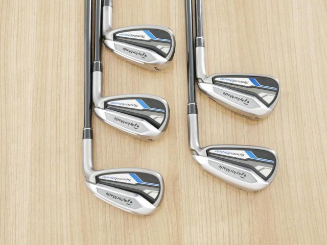 Iron set : Taylormade : ชุดเหล็ก Taylormade SpeedBlade มีเหล็ก 6-Pw (5 ชิ้น) ก้านกราไฟต์ Flex R