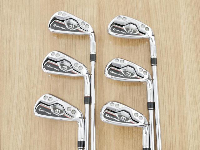 Iron set : Taylormade : **มีตำหนิ** ชุดเหล็ก Taylormade M CGB (หน้าเด้ง ตีไกลสุดๆ ง่ายมากๆ) มีเหล็ก 5-Pw (6 ชิ้น) ก้านเหล็ก NS Pro 840 Flex S