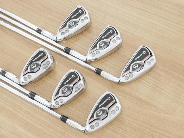 Iron set : Taylormade : **มีตำหนิ** ชุดเหล็ก Taylormade M CGB (หน้าเด้ง ตีไกลสุดๆ ง่ายมากๆ) มีเหล็ก 5-Pw (6 ชิ้น) ก้านเหล็ก NS Pro 840 Flex S