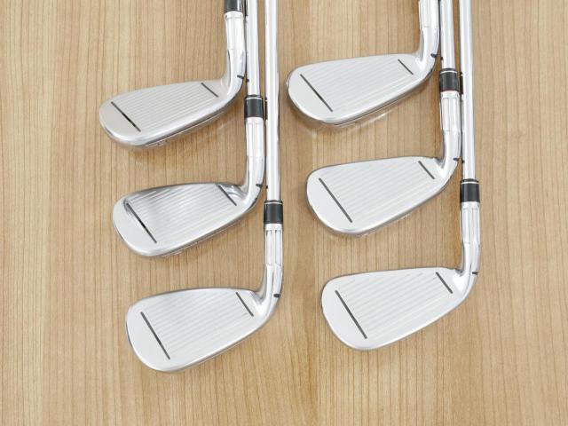 Iron set : Taylormade : **มีตำหนิ** ชุดเหล็ก Taylormade M CGB (หน้าเด้ง ตีไกลสุดๆ ง่ายมากๆ) มีเหล็ก 5-Pw (6 ชิ้น) ก้านเหล็ก NS Pro 840 Flex S
