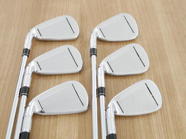 Iron set : Taylormade : **มีตำหนิ** ชุดเหล็ก Taylormade M CGB (หน้าเด้ง ตีไกลสุดๆ ง่ายมากๆ) มีเหล็ก 5-Pw (6 ชิ้น) ก้านเหล็ก NS Pro 840 Flex S