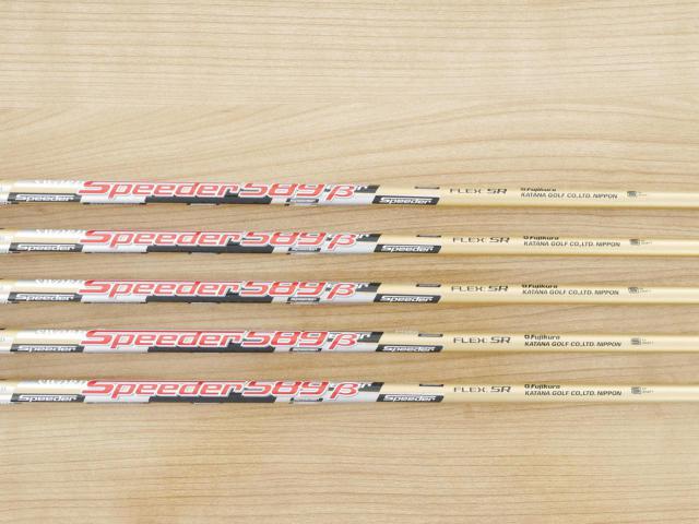 Iron set : Katana : ชุดเหล็ก Katana Sword ATC-589b (ปี 2017) มีเหล็ก 6-Pw (5 ชิ้น) ก้านกราไฟต์ Fujikura Speeder 589 Flex SR