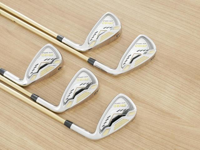 Iron set : Katana : ชุดเหล็ก Katana Sword ATC-589b (ปี 2017) มีเหล็ก 6-Pw (5 ชิ้น) ก้านกราไฟต์ Fujikura Speeder 589 Flex SR