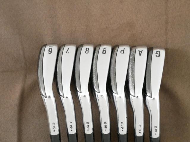 Iron set : Callaway : ชุดเหล็ก Callaway EPIC Forged Star (รุ่นท้อปสุด ปี 2020 ตีไกลกว่าปกติ 2 เบอร์) มีเหล็ก 6-Pw,Aw,Gw (7 ชิ้น) ก้านเหล็ก NS PRO ZELOS 7 FLEX S