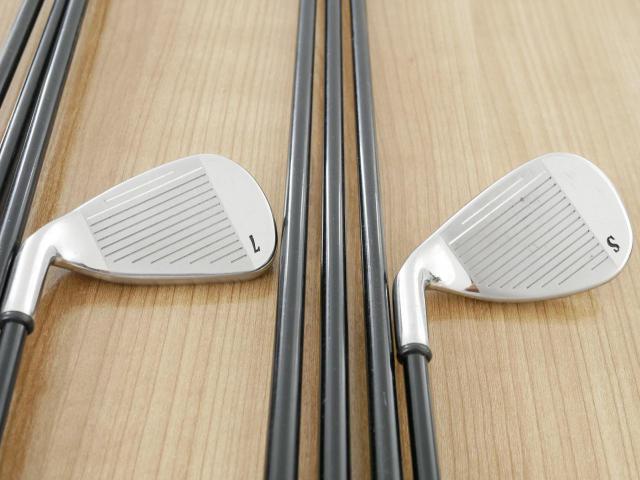 Iron set : Callaway : ชุดเหล็ก Callaway Big Bertha (ใบใหญ่ ตีง่าย) มีเหล็ก 4-Pw,Sw (8 ชิ้น) ก้านกราไฟต์ Flex R
