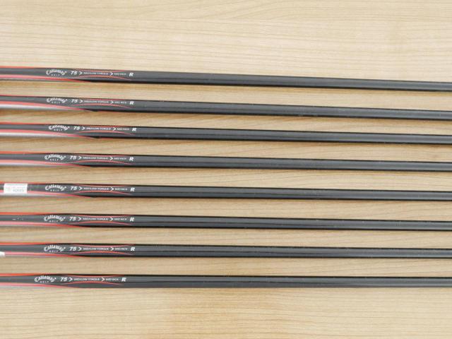 Iron set : Callaway : ชุดเหล็ก Callaway Big Bertha (ใบใหญ่ ตีง่าย) มีเหล็ก 4-Pw,Sw (8 ชิ้น) ก้านกราไฟต์ Flex R