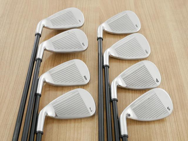 Iron set : Callaway : ชุดเหล็ก Callaway Big Bertha (ใบใหญ่ ตีง่าย) มีเหล็ก 4-Pw,Sw (8 ชิ้น) ก้านกราไฟต์ Flex R