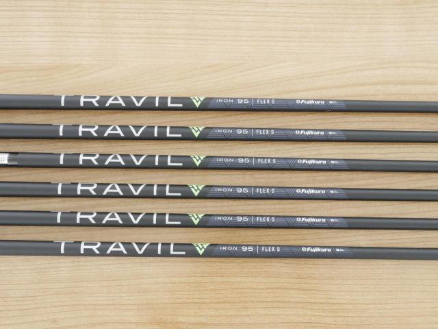 Iron set : Epon : ชุดเหล็ก EPON AF-707 Forged (รุ่นล่าสุด ปี 2024 ใบใหญ่ ตีง่าย ไกล) มีเหล็ก 6-Pw,Aw (6 ชิ้น) ก้านกราไฟต์ Fujikura TRAVIL 95 Flex S