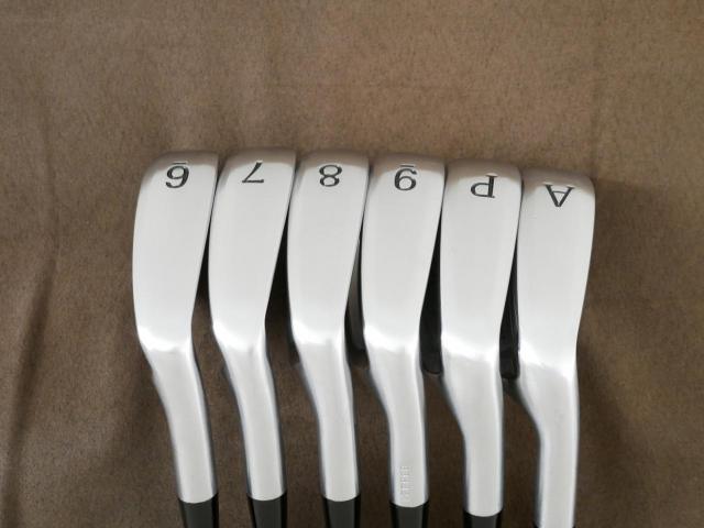 Iron set : Epon : ชุดเหล็ก EPON AF-707 Forged (รุ่นล่าสุด ปี 2024 ใบใหญ่ ตีง่าย ไกล) มีเหล็ก 6-Pw,Aw (6 ชิ้น) ก้านกราไฟต์ Fujikura TRAVIL 95 Flex S