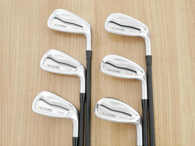 Iron set : Epon : ชุดเหล็ก EPON AF-707 Forged (รุ่นล่าสุด ปี 2024 ใบใหญ่ ตีง่าย ไกล) มีเหล็ก 6-Pw,Aw (6 ชิ้น) ก้านกราไฟต์ Fujikura TRAVIL 95 Flex S