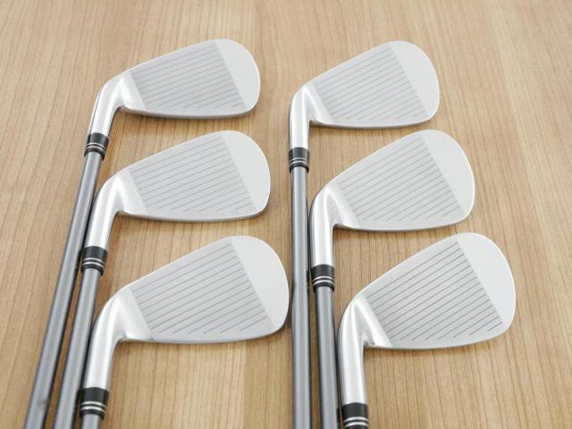 Iron set : Fourteen : ชุดเหล็ก Fourteen PC-3 (ปี 2022 ตีง่าย หน้าเด้ง) มีเหล็ก 5-Pw (6 ชิ้น) ก้านกราไฟต์ Fujikura MCI Black 60 Flex R