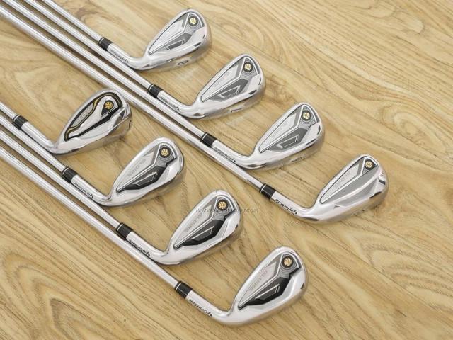 Iron set : Taylormade : ชุดเหล็ก Taylormade Gloire (รุ่นท๊อปสุด Japan Spec. ใบใหญ่ ตีง่าย ไกล) มีเหล็ก 5-Pw,Aw (7 ชิ้น) ก้านเหล็ก NS Pro 850 Flex R