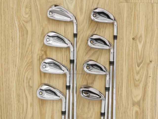 Iron set : Taylormade : ชุดเหล็ก Taylormade Gloire (รุ่นท๊อปสุด Japan Spec. ใบใหญ่ ตีง่าย ไกล) มีเหล็ก 5-Pw,Aw (7 ชิ้น) ก้านเหล็ก NS Pro 850 Flex R