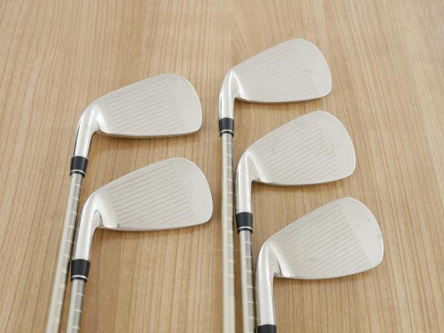 Iron set : PRGR : ชุดเหล็ก PRGR ID Nabla Red (รุ่นท๊อปสุด หน้าเด้ง ไกลมาก) มีเหล็ก 6-Pw (5 ชิ้น) ก้านกราไฟต์ M-37 Flex R