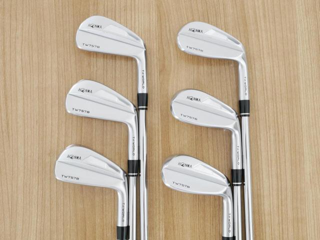 Iron set : Honma : ชุดเหล็ก Honma Tour World TW757B (ออกปี 2022) มีเหล็ก 5-Pw (6 ชิ้น) ก้านเหล็ก Dynamic Gold S200