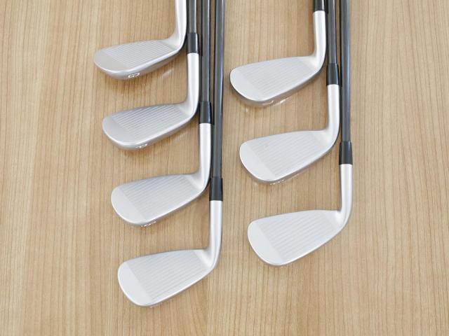 Iron set : Mizuno : ชุดเหล็ก Mizuno JPX 923 Hot Metal (รุ่นปี 2023 ตัวท๊อป ง่าย ไกล) มีเหล็ก 5-Pw,Aw (7 ชิ้น) ก้านกราไฟต์ Mitsubishi OTI 75 Flex S