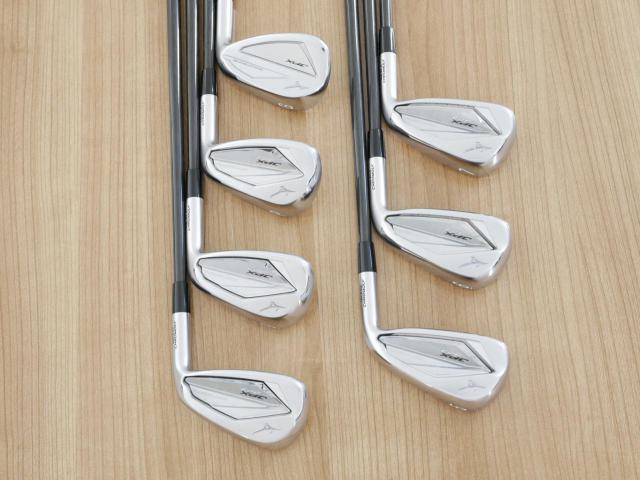 Iron set : Mizuno : ชุดเหล็ก Mizuno JPX 923 Hot Metal (รุ่นปี 2023 ตัวท๊อป ง่าย ไกล) มีเหล็ก 5-Pw,Aw (7 ชิ้น) ก้านกราไฟต์ Mitsubishi OTI 75 Flex S