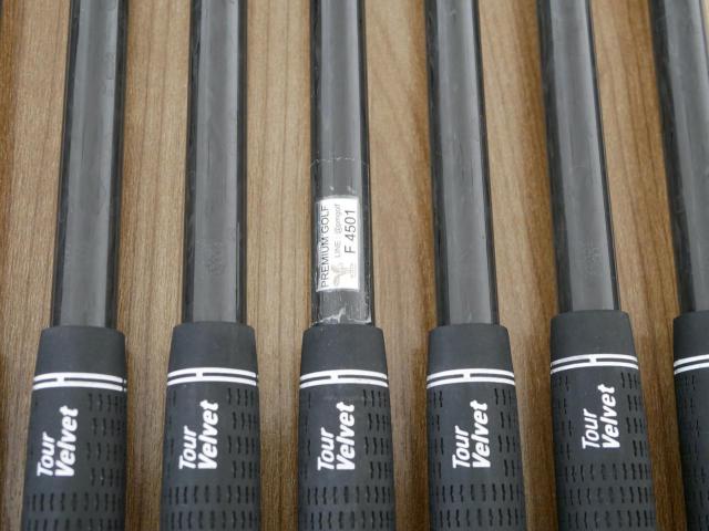 Iron set : Mizuno : ชุดเหล็ก Mizuno JPX 923 Hot Metal (รุ่นปี 2023 ตัวท๊อป ง่าย ไกล) มีเหล็ก 5-Pw,Aw (7 ชิ้น) ก้านกราไฟต์ Mitsubishi OTI 75 Flex S