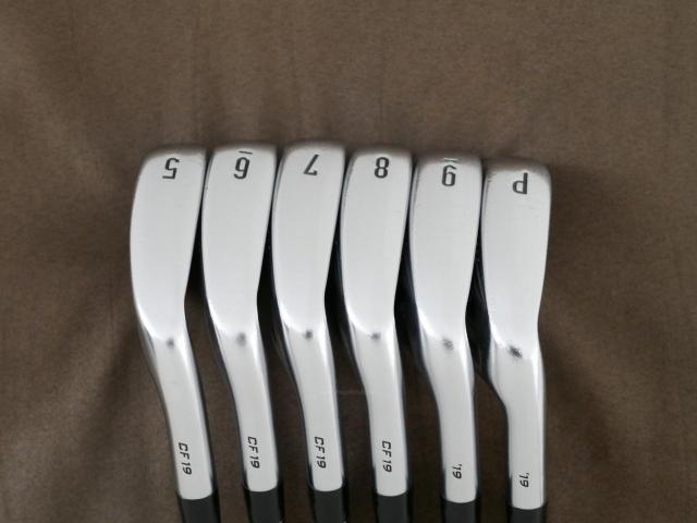 Iron set : Callaway : ชุดเหล็ก Callaway APEX Forged (ออกปี 2019) มีเหล็ก 5-Pw (6 ชิ้น) ก้านเหล็ก NS Pro Modus 105 Flex S