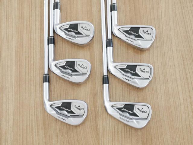 Iron set : Callaway : ชุดเหล็ก Callaway APEX Forged (ออกปี 2019) มีเหล็ก 5-Pw (6 ชิ้น) ก้านเหล็ก NS Pro Modus 105 Flex S