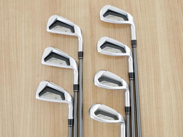 Iron set : Callaway : ชุดเหล็ก Callaway Legacy V (Forged) มีเหล็ก 5-Pw,Sw (7 ชิ้น) ก้านกราไฟต์ Flex R
