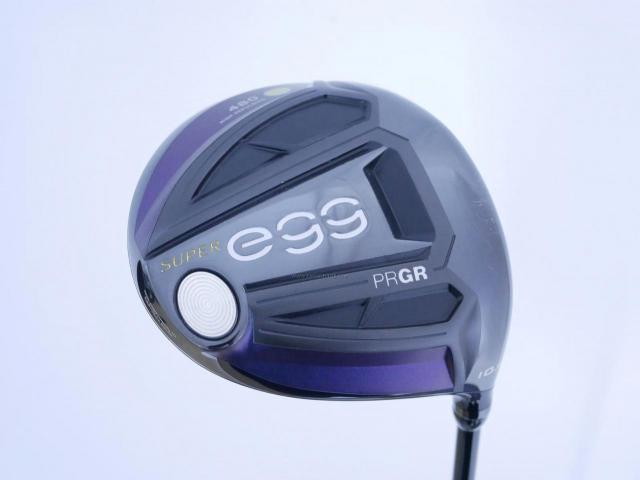 Driver : PRGR : ไดรเวอร์ PRGR Super EGG 480cc. (ปี 2021 หน้าเด้งเกินกฏ ตีไกลมาก) Loft 10.5 Flex SR (M-40)