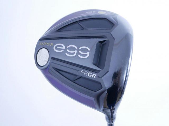 Driver : PRGR : ไดรเวอร์ PRGR Super EGG 480cc. (ปี 2021 หน้าเด้งเกินกฏ ตีไกลมาก) Loft 10.5 Flex SR (M-40)