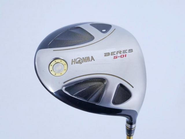 Driver : Honma : **ก้าน 4 ดาว** ไดรเวอร์ Honma Beres S-01 (460cc.) Loft 9 ก้าน ARMRQ 6 (49) Flex S (4 ดาว)