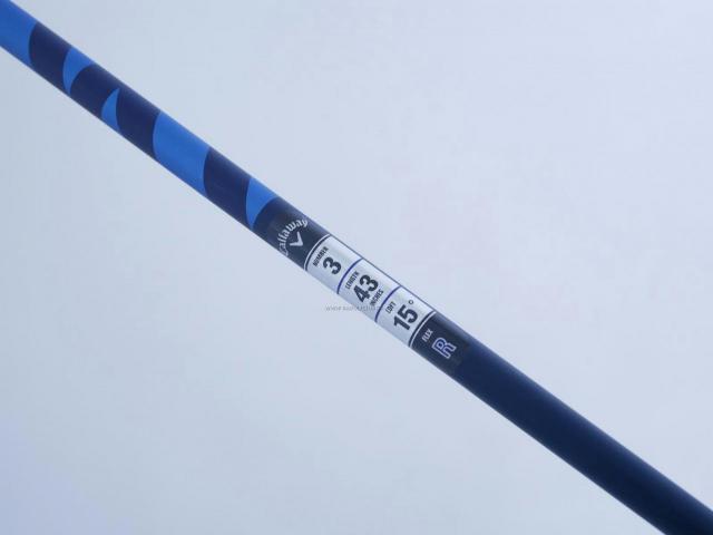 Fairway Wood : callaway : หัวไม้ 3 Callaway Paradym (รุ่นล่าสุดปี 2023 Japan Spec.) Loft 15 (ปรับได้) ก้าน Fujikura Ventus TR 5 Flex R