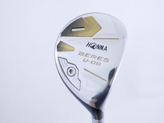 Fairway Wood : Honma : ไม้กระเทย Honma Beres U-06 (ปี 2019) Loft 22 ก้าน ARMRQ X (47) Flex SR (2 ดาว)