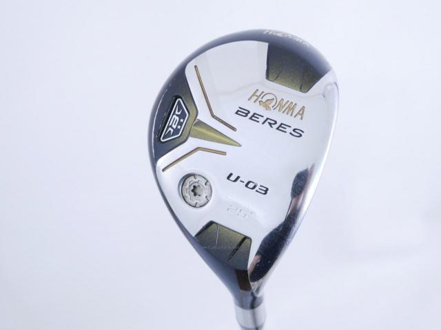 Fairway Wood : Honma : ไม้กระเทย Honma Beres U-03 (ปี 2016) Loft 25 ก้าน ARMRQ 8 (49) Flex R (2 ดาว)