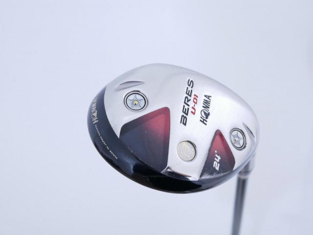 Fairway Wood : Honma : **ก้าน 3 ดาว** ไม้กระเทย Honma Beres U-01 Loft 24 ก้าน ARMRQ 6 (49) Flex R (3 ดาว)