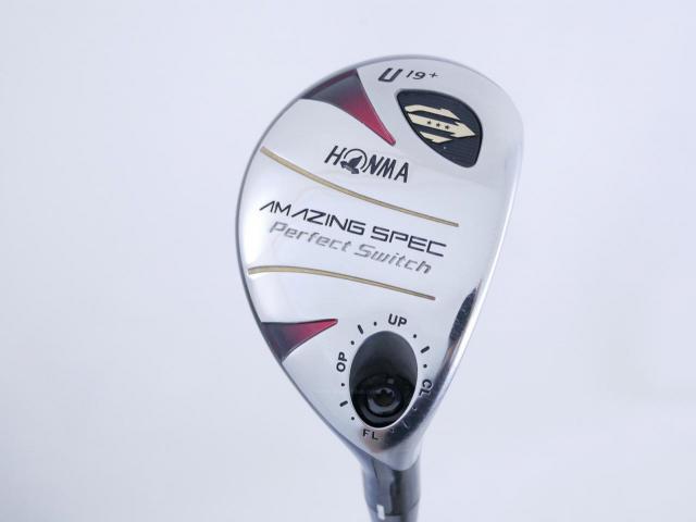 Fairway Wood : Honma : **ก้าน 3 ดาว** ไม้กระเทย Honma Amazing Spec PerfectSwitch Loft 19 ก้าน ARMRQ 6 FLex S (3 ดาว)