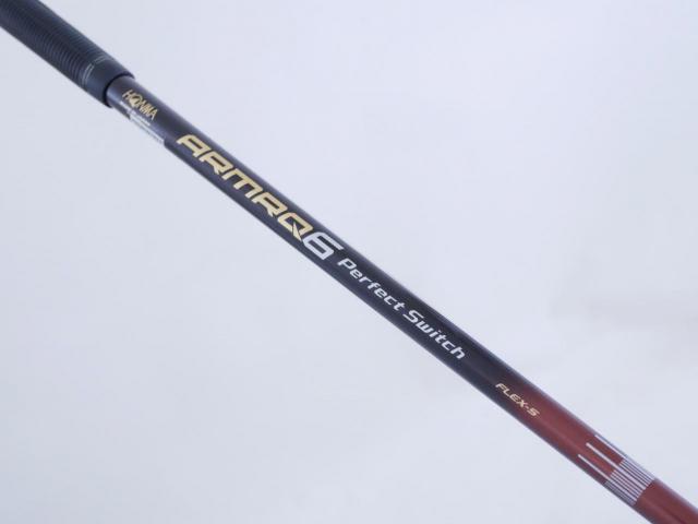 Fairway Wood : Honma : **ก้าน 3 ดาว** ไม้กระเทย Honma Amazing Spec PerfectSwitch Loft 19 ก้าน ARMRQ 6 FLex S (3 ดาว)