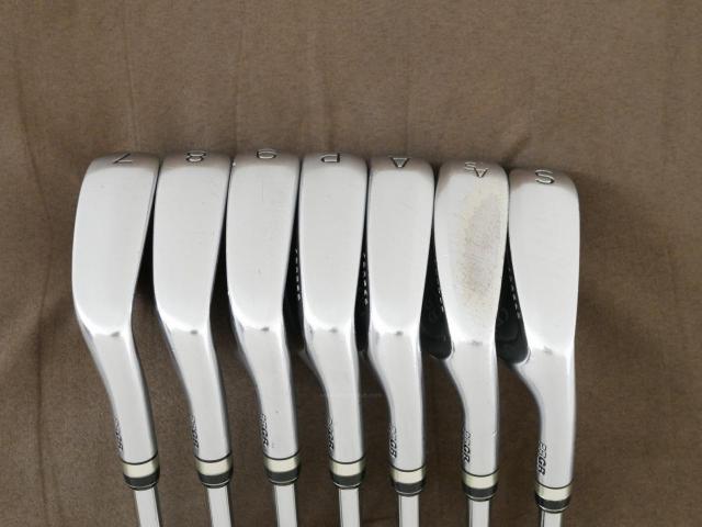 Iron set : PRGR : ชุดเหล็กกระเทย PRGR NEW Egg Forged (รุ่นปี 2020 ตีง่ายและไกลมากๆ เด้งสุดๆ COR 0.82) มีเหล็ก 7-Pw,Aw,As,Sw (7 ชิ้น) ก้านเหล็ก NS Pro 080 Flex SR (M40)