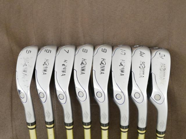 Iron set : Honma : ชุดเหล็ก Honma Beres MG700 Forged มีเหล็ก 5-10,Aw,Sw (8 ชิ้น) ก้าน ARMRQ UD49 Flex R (2 ดาว)