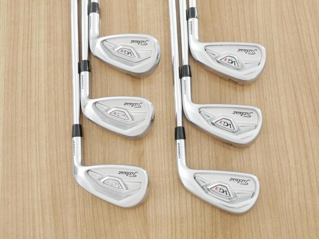 Iron set : Titleist : ชุดเหล็ก Titleist VG3 Forged (ออกปี 2019 Japan Spec. นุ่มแน่น) มีเหล็ก 5-Pw (6 ชิ้น) ก้านเหล็ก NS Pro Modus 105 Flex S