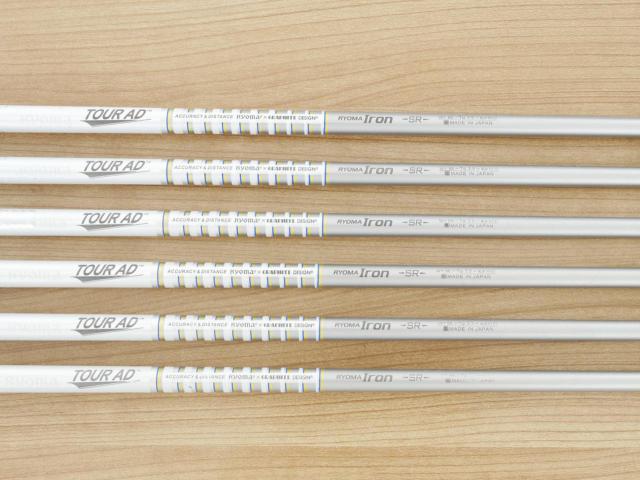 Iron set : Other Brand : ชุดเหล็ก Ryoma DSI (ตีง่ายมาก ไกลมากๆ หายากสุดๆ) มีเหล็ก 5-Pw (6 ชิ้น) ก้านกราไฟต์ Tour AD Flex SR