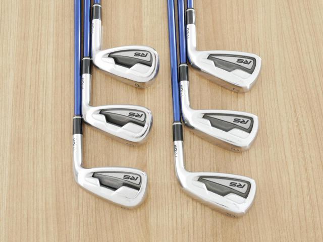 Iron set : PRGR : ชุดเหล็ก PRGR RS Maraging Face (ออกปี 2019 หน้าเด้ง) มีเหล็ก 5-Pw (6 ชิ้น) ก้านกราไฟต์ Mitsubishi Diamana Flex SR