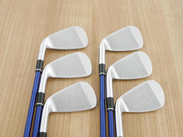 Iron set : PRGR : ชุดเหล็ก PRGR RS Maraging Face (ออกปี 2019 หน้าเด้ง) มีเหล็ก 5-Pw (6 ชิ้น) ก้านกราไฟต์ Mitsubishi Diamana Flex SR