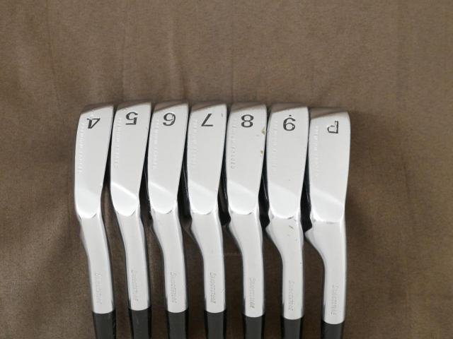 Iron set : Tourstage : ชุดเหล็ก Tourstage X-Blade CB (Forged) มีเหล็ก 4-Pw (7 ชิ้น) ก้านเหล็ก Flex S