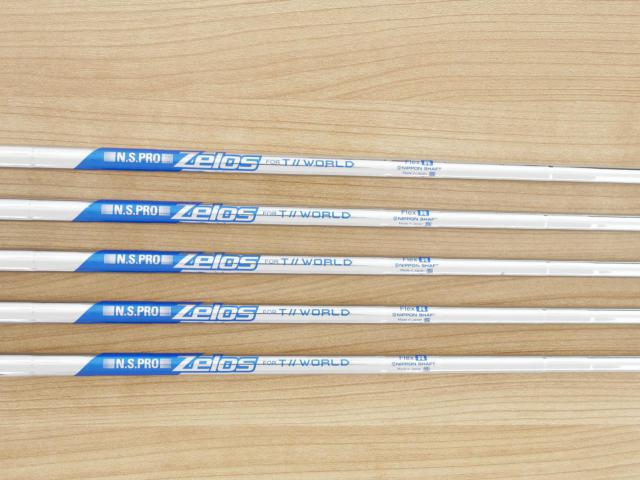 Iron set : Honma : ชุดเหล็ก Honma Tour World TR21X (ออกปี 2021 ตีง่าย ไกล) มีเหล็ก 6-10 (5 ชิ้น) ก้านเหล็ก NS Pro ZELOS Flex R