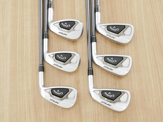 Iron set : Callaway : ชุดเหล็ก Callaway APEX DCB Forged (ปี 2022) มีเหล็ก 5-Pw (6 ชิ้น) ก้านกราไฟต์ Mitsubishi Diamana 55 Flex R