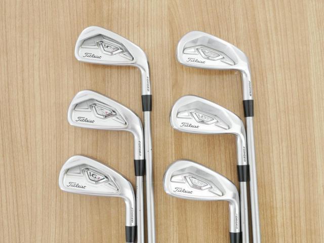 Iron set : Titleist : ชุดเหล็ก Titleist VG3 Forged (ออกปี 2019 Japan Spec. นุ่มแน่น) มีเหล็ก 5-Pw (6 ชิ้น) ก้านกราไฟต์ Mitsubishi Rayon VGI Flex S