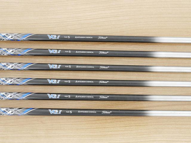Iron set : Titleist : ชุดเหล็ก Titleist VG3 Forged (ออกปี 2019 Japan Spec. นุ่มแน่น) มีเหล็ก 5-Pw (6 ชิ้น) ก้านกราไฟต์ Mitsubishi Rayon VGI Flex S