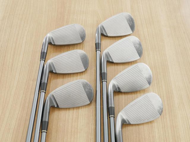 Iron set : Tsuruya : ชุดเหล็ก Tsuruya AXEL Gold Premium III (ออกปี 2019 ของใหม่ 6 หมื่นกว่าบาท หน้าเด้งสุดๆ ไกลสุดๆๆ) มีเหล็ก 7-Pw,Aw,As,Sw (7 ชิ้น) ก้านกราไฟต์ Flex R