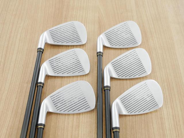 Iron set : Honma : ชุดเหล็ก Honma Beres MG702 มีเหล็ก 6-10,Aw (6 ชิ้น) ก้าน ARMRQ B49 FLex R (2 ดาว)