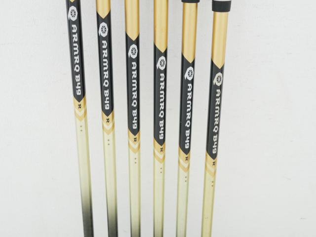 Iron set : Honma : ชุดเหล็ก Honma Beres MG702 มีเหล็ก 6-10,Aw (6 ชิ้น) ก้าน ARMRQ B49 FLex R (2 ดาว)