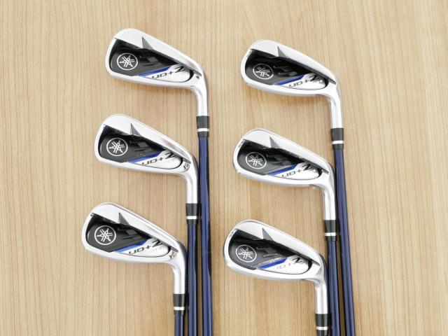 Iron set : Yamaha : ชุดเหล็ก Yamaha Inpres UD+2 (ออกปี 2021 ตีไกลที่สุด ไกลกว่าเหล็กทั่วไป 2 เบอร์ หน้าเด้ง COR 0.822) มีเหล็ก 6-Pw,Aw (6 ชิ้น) ก้านกราไฟต์ Fujikura Air Speeder M421i Flex SR